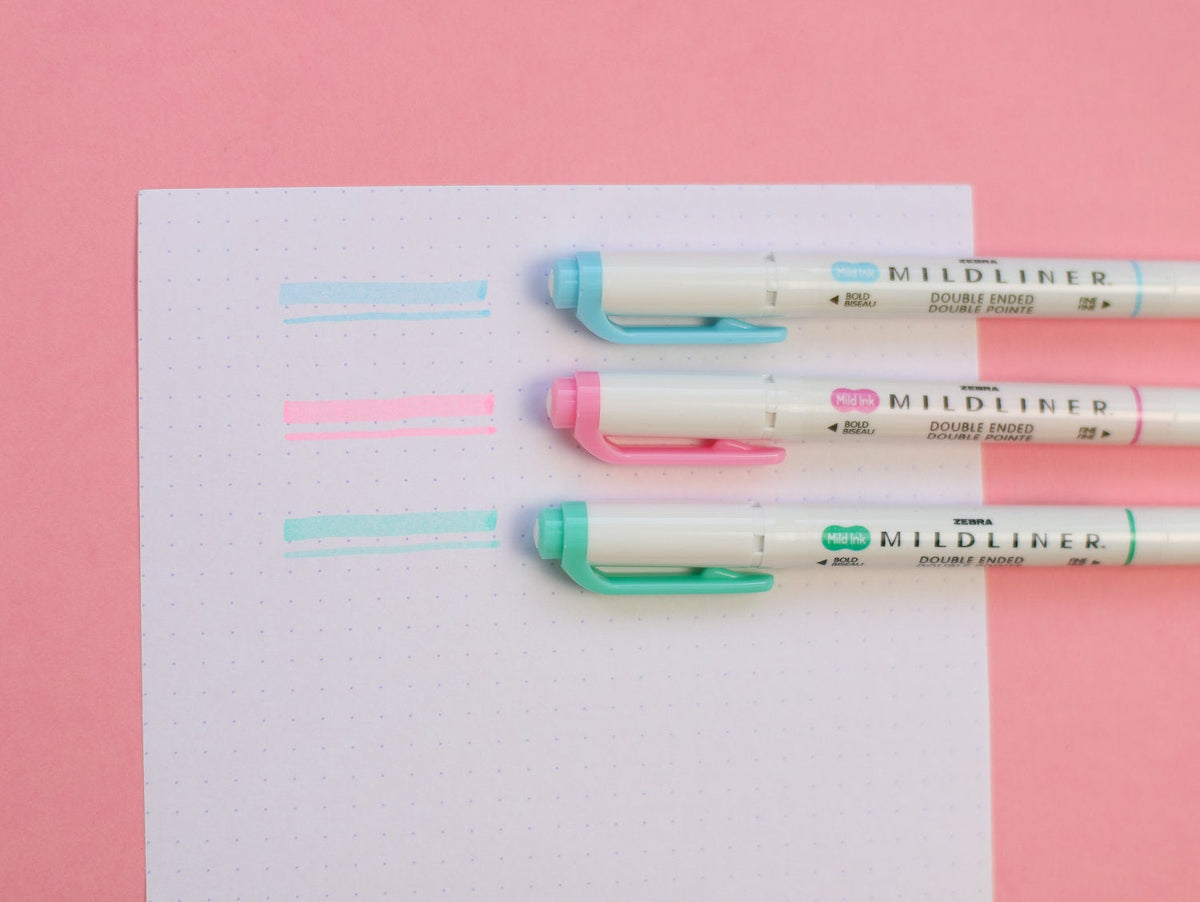 Zebra Mildliners: Perfectly Pastel - Zebra Pen UK