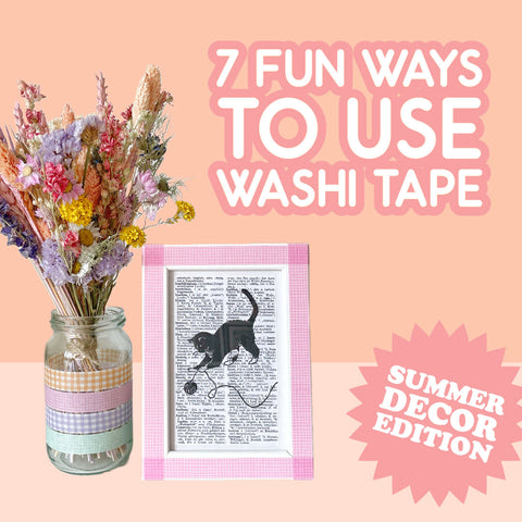 Summer Reading 2022 - Witchy-Washi Tape Crafts: Washi Tape