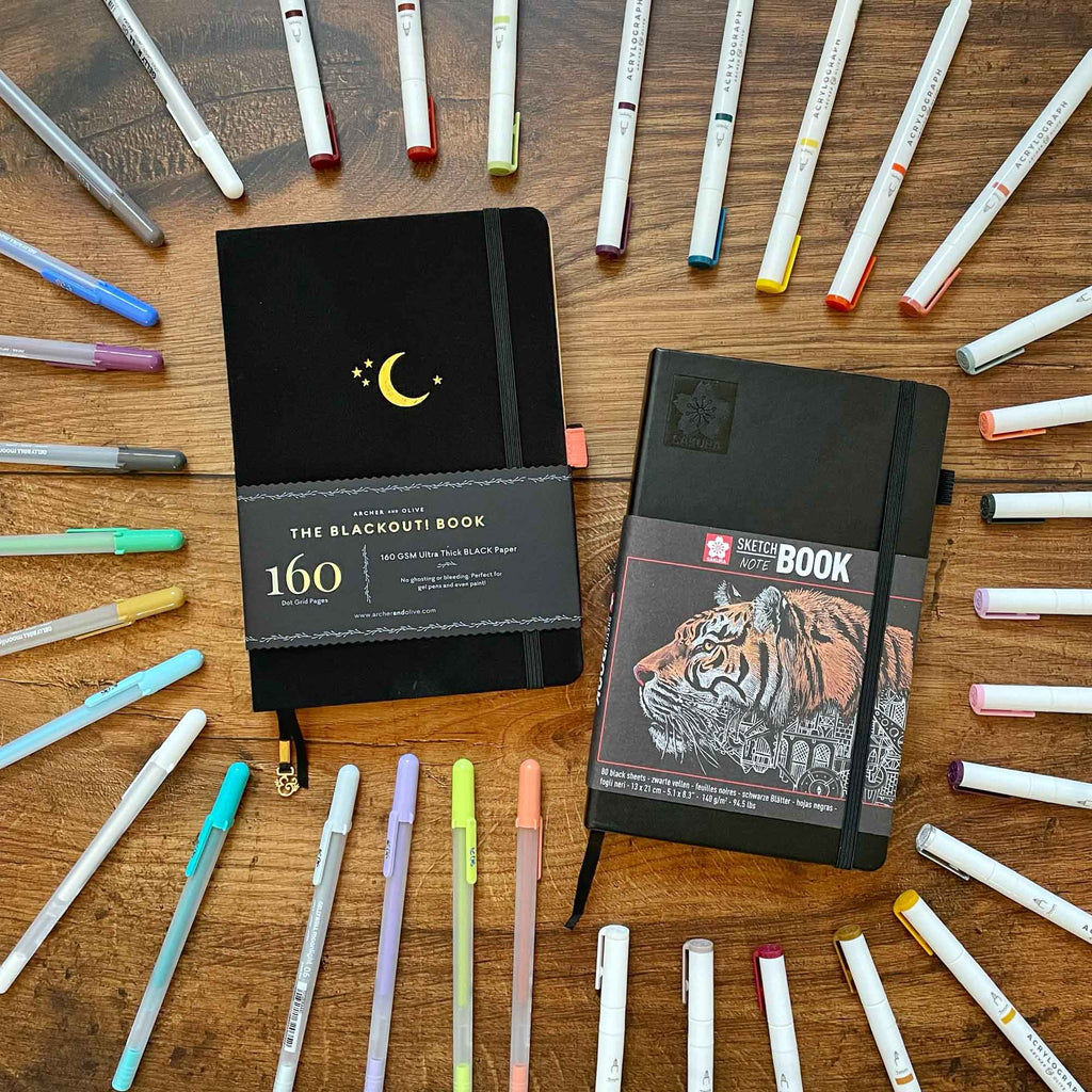 8 Best Pens for a Blackout Journal